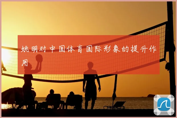 姚明对中国体育国际形象的提升作用