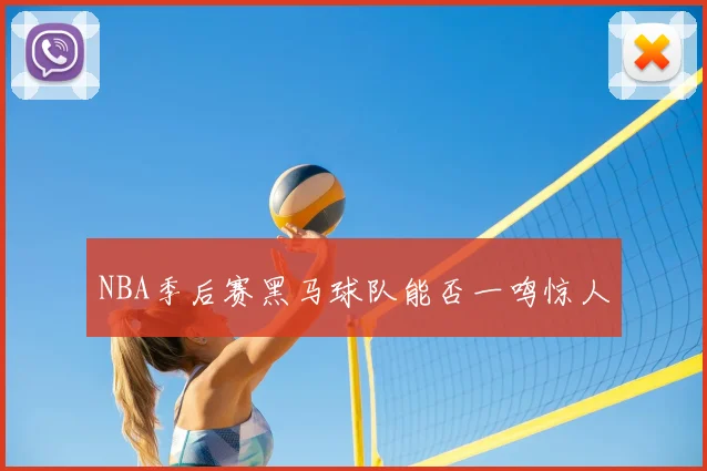 NBA季后赛黑马球队能否一鸣惊人
